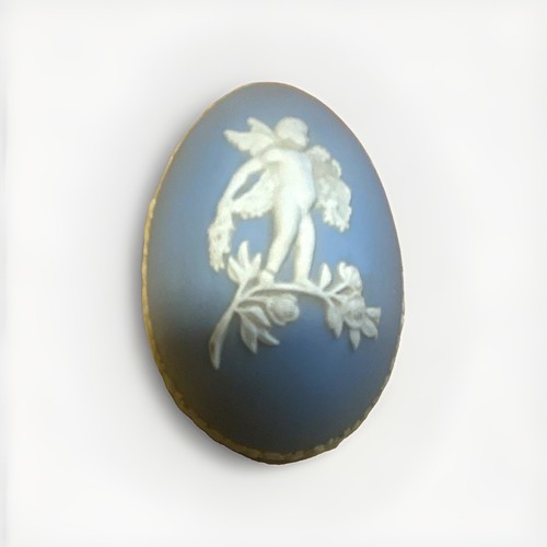 Wedgwood pale blue jasperware - blue,