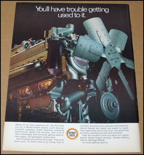 1968 detroit diesel engines - diesel,