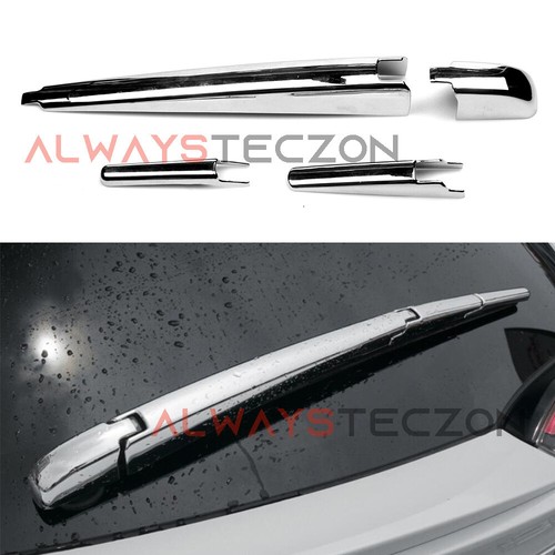 Chrome rear window wiper - rear,