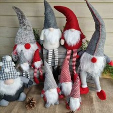 Christmas gonks gnomes decorations ornaments lots to choose from