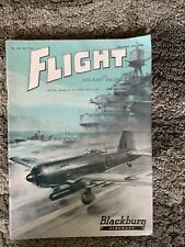 Flight Magazine January 10 1946 Blackburn Firebrand FAA Carrier Navy Heathrow