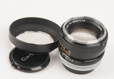 Canon 50mm f1.4 MF  Silver