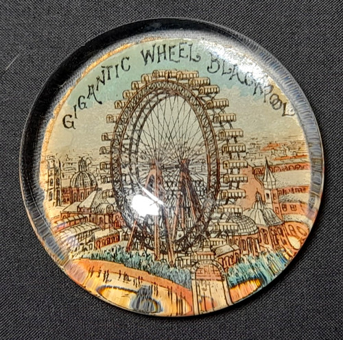 Antique souvenir glass - souvenir,