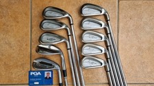 Callaway X14 irons 3-Pw + 56° Sw. Uniflex Steel Shafts New Grips PGA Pro Seller