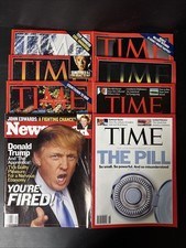 Time Magazines/ Lot Of 8