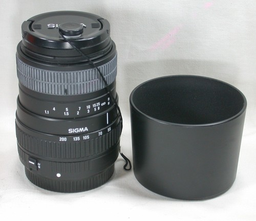 Sigma zoom 200mm 6 - zoom, f4-5.6