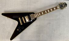 Rare Paul Smith (fashion designer) ESP Flying V Guitar gig bag built-in speaker