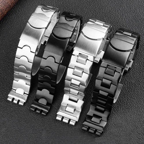 Stainless steel watch band - stainless,