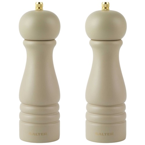 Salter salt and pepper grinder - and,