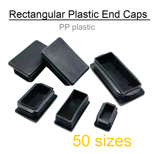 Rectangular plastic end - rectangular,