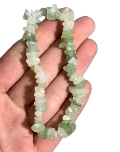 Green jade natural crystal - green,