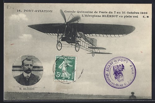 Postcard aéroplane - postcard, l'aéroplane