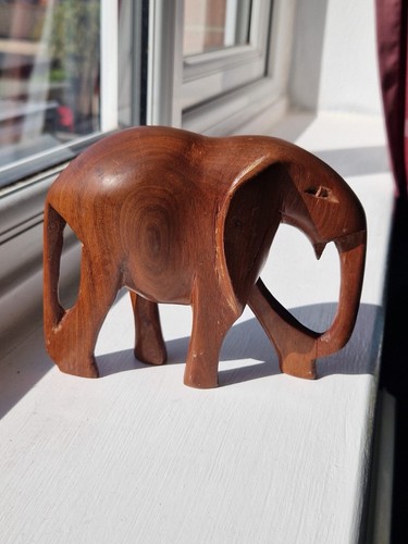 Vintage hand carved wooden - vintage,