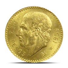 10 Peso Mexican Gold Coin