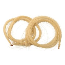 Mongolian Violin/Viola /Cello Bow Hair Horsehair White 2 Hanks 29inch New