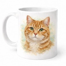 Ginger Tabby Cat Mug Brew Crew