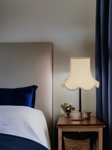 Cream table lampshades - , floor