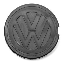 VW Centre Cap, 58mm, Black VW