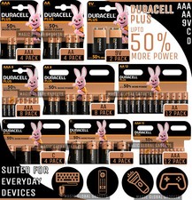 DURACELL PLUS POWER AA & AAA