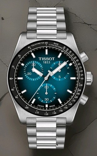 Tissot pr516 chronograph blue - tissot,