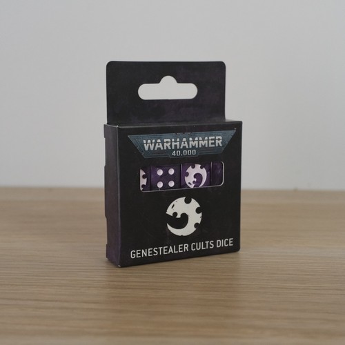 Genestealer cults themed dice - genestealer,