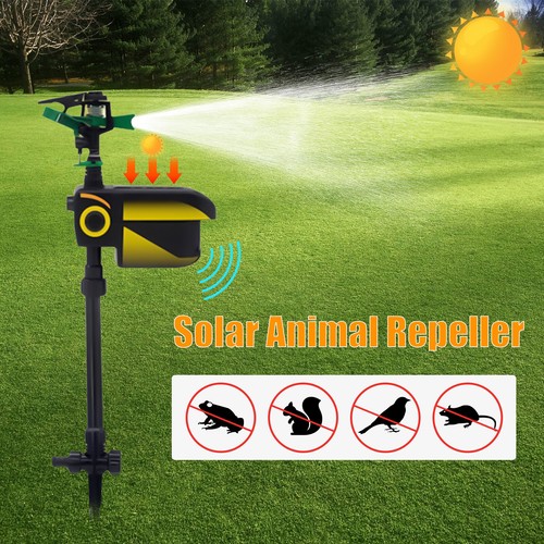 Water spray animal repeller - water,