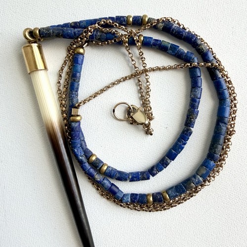 Porcupine quill lapis gold - quill,