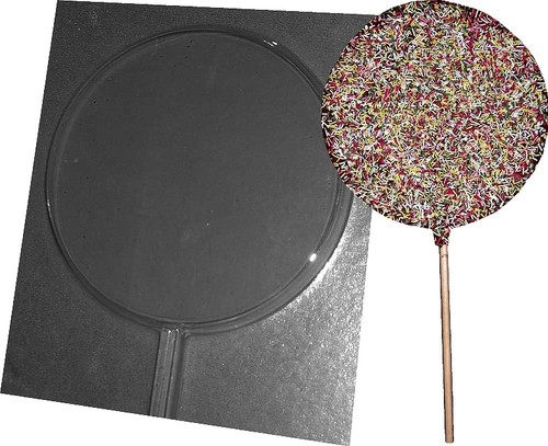 Giant chocolate mould - giant, disc