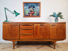 Vintage Mid Century 1960s Scandinavian Design Sideboard Drinks Cabinet Credenza