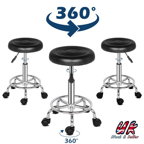 Adjustable round swivel chair - round,