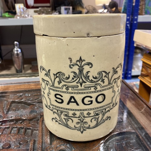 Sago doulton jar - sago,