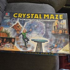 VINTAGE CRYSTAL MAZE BOARD GAME MB 1991
