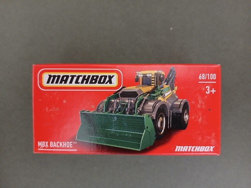 Matchbox mbx backhoe - matchbox,,