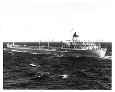 Vintage Athel King tanker ship photograph 10 x 8 Inch (S8)