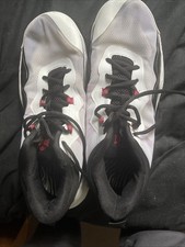 These Are Everlasting Basketball Shoes White And Black With Minor Invisible Tear