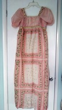 Vintage Jane Austen Regency Bridgerton Style Dress Petite