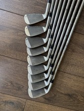 Ben Sayers Contact Irons 3-SW Tour Release Shafts Excellent Original Grips