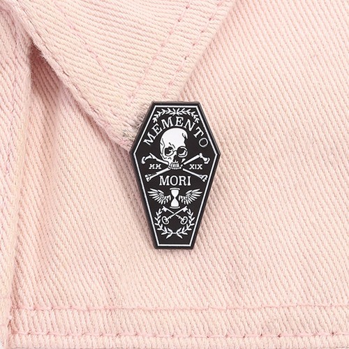 Memento mori skeleton coffin - memento,