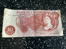Bank england 10 - 10, shilling
