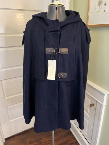 Chartou navy blue wool blend - chartou,