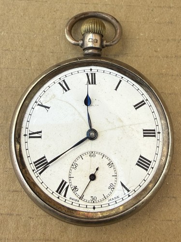 Antique 925 silver pocket - antique,