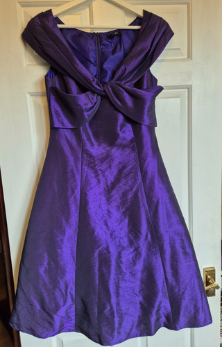 Linea shiny purple dress cap - shiny,
