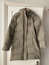 Zara Taupe padded Coat Size