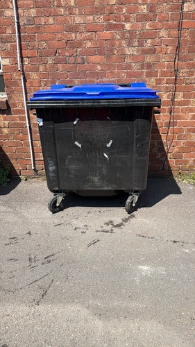 1100 litre wheelie - bin, plastic