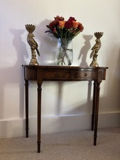 Regency Console Table Mahogany