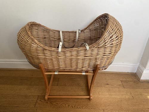 Mothercare wicker moses basket - mothercare,