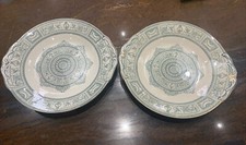 Pair Of  Round 24cm Platters Bates Gildea & Walker Regent Late Mayers BG&W Plate