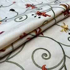 Faux silk embroidered - embroidered, 3
