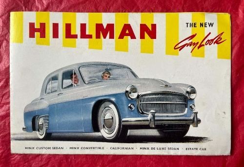 1957 hillman minx - "minx, /