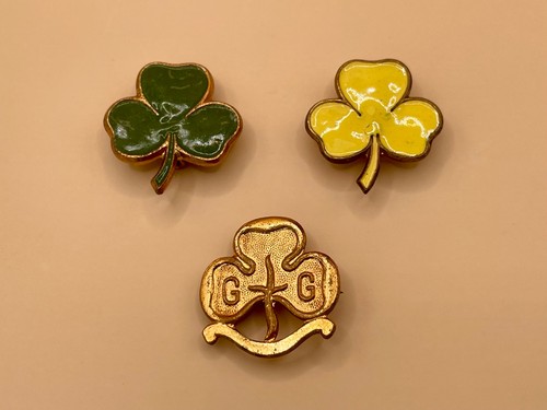 Girlguiding metal and enamel - metal,